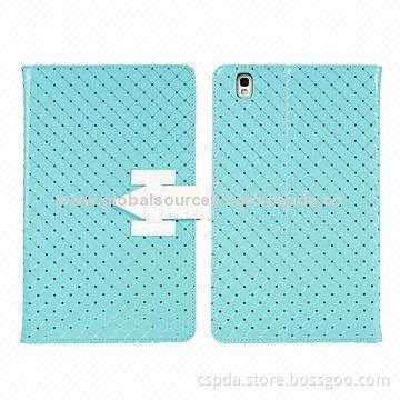Elegant Shining PU Cases for Samsung Galaxy Tab Pro 8.4-inch with Card Slots and Clasp